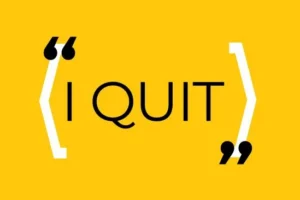 خطاب استقالة