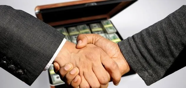 قبض دفعة مسبقة في عملية بيع