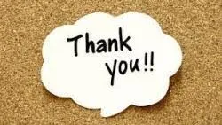 عبارات شكر بالانجليزي