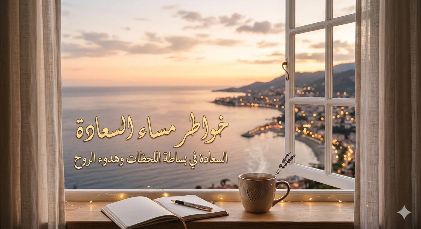 خواطر مساء السعادة