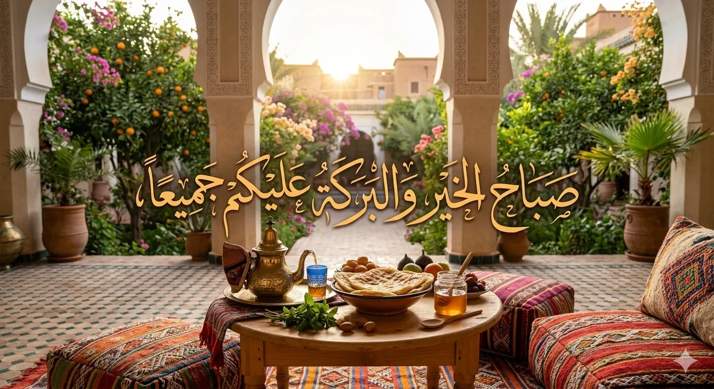 صباح الخير والبركة عليكم جميعاً