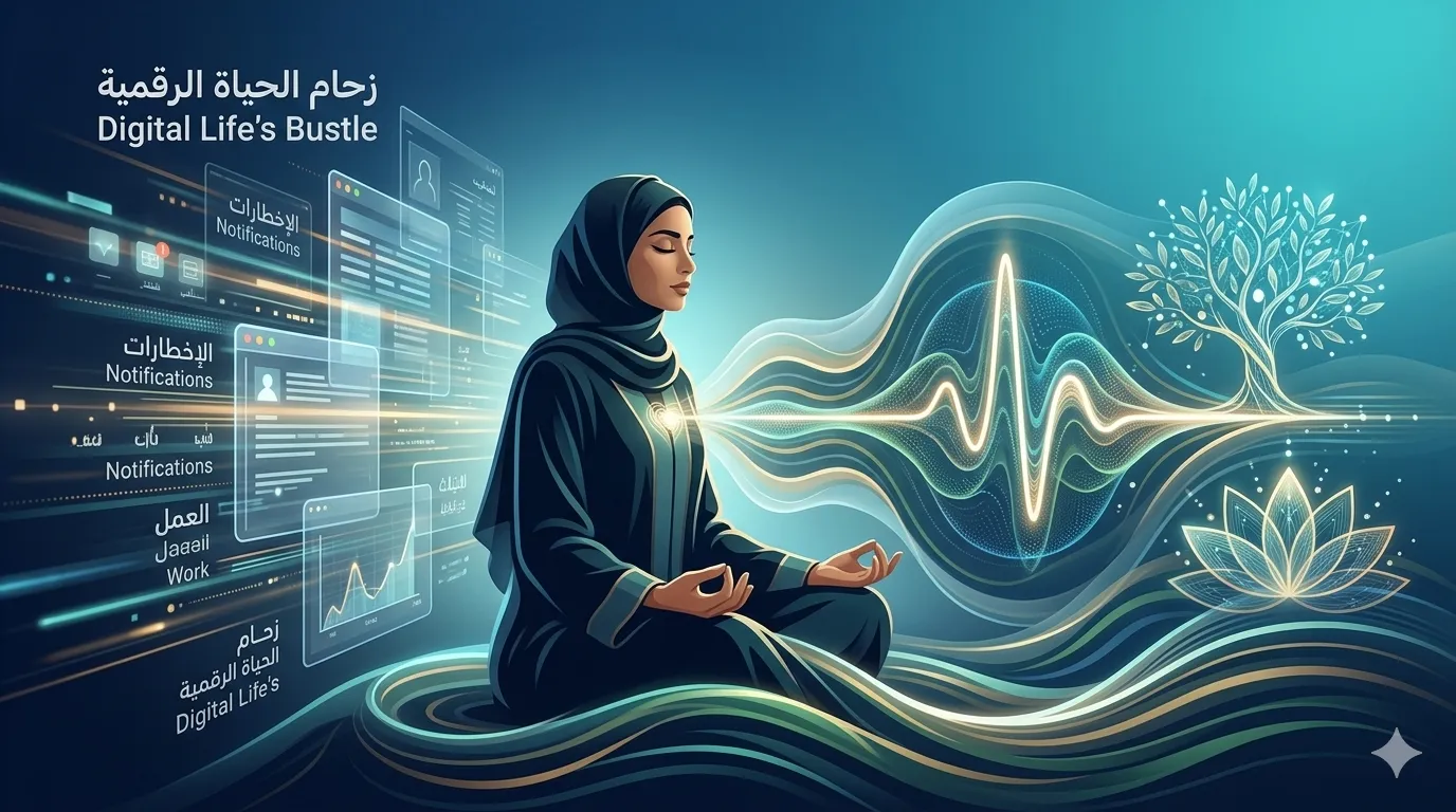 نبض الروح: كيف تستعيد توازنك الداخلي في زحام الحياة الرقمية؟